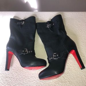 Christian Louboutin Strapped Boots 41